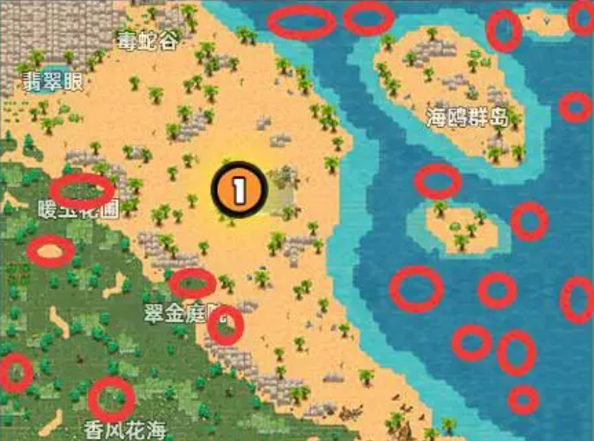 英勇之地翡翠海岸藏宝图在哪,英勇之地手游翡翠海岸地图详情