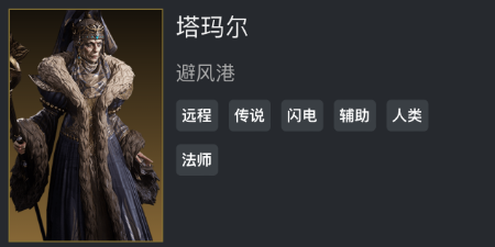 龙息神寂塔玛尔怎么样,龙息神寂塔玛尔角色技能介绍