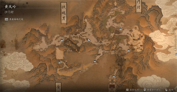 黑神话悟空,黑神话悟空地图,地图介绍