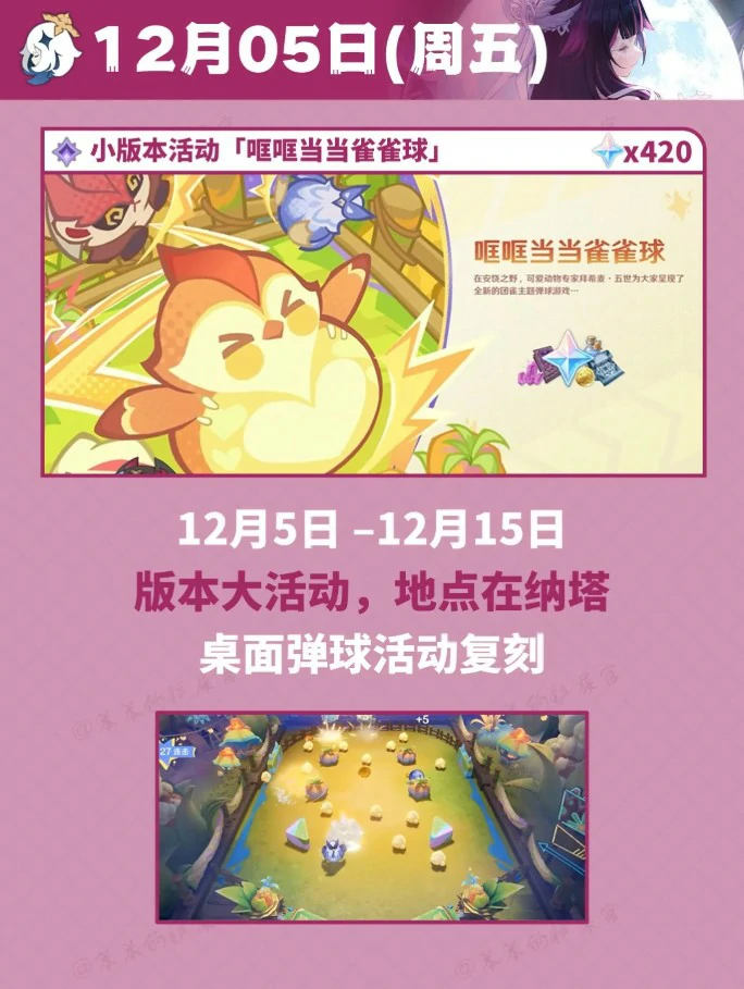 原神12月活动有哪些,原神12月原石数量,原神,原神