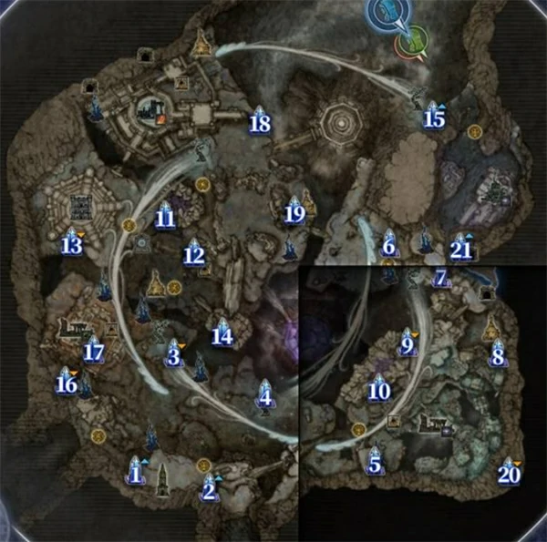 艾尔登法环黑夜君临DLC大空洞水晶位置一览,艾尔登法环黑夜君临大空洞水晶收集攻略,艾尔登法环黑夜君临