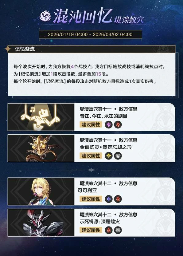 崩铁逐光捡金排期时间,崩铁逐光捡金内容,崩铁,星穹铁道