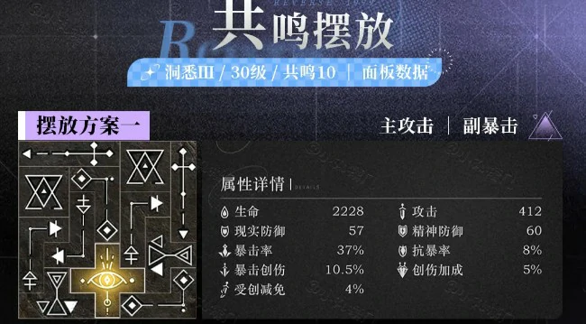 重返未来1999环状水星狂想水星共鸣怎么摆放,重返未来1999共鸣