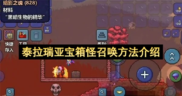 泰拉瑞亚宝箱怪怎么召唤,泰拉瑞亚宝箱怪召唤技巧分享,泰拉瑞亚