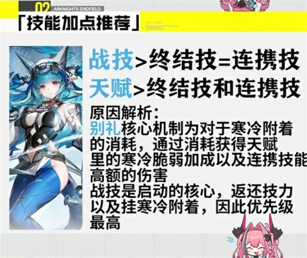 明日方舟终末地干员别礼培养攻略,明日方舟终末地干员别礼怎么养成,明日方舟终末地,明日方舟