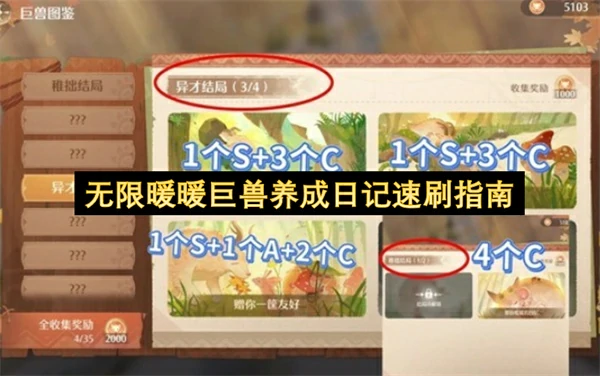 无限暖暖巨兽养成日记速刷攻略,无限暖暖巨兽养成日记怎么玩,无限暖暖,无限暖暖