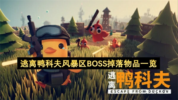 逃离鸭科夫四骑士掉什么装备,逃离鸭科夫风暴区BOSS掉落物品介绍,逃离鸭科夫