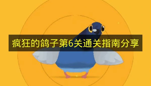 疯狂的鸽子第6关怎么过,疯狂的鸽子第6关攻略,疯狂的鸽子