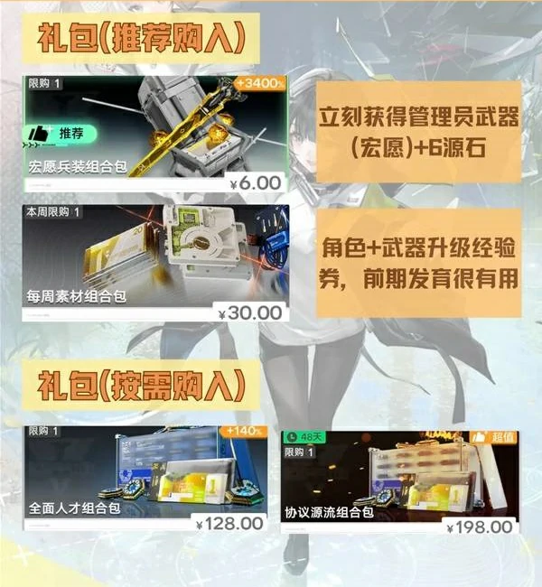 明日方舟终末地氪金礼包有哪些,明日方舟终末地氪金礼包推荐,明日方舟终末地,明日方舟