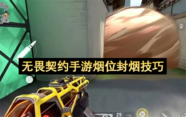 无畏契约手游烟位封烟教学攻略,无畏契约手游烟位怎么封烟,无畏契约手游,无畏契约