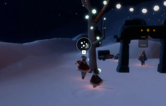 光遇办公室圣诞节物品兑换在哪,光遇办公室圣诞老人兑换图,光遇,光遇