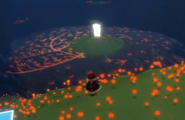 光遇办公室圣诞节物品兑换在哪,光遇办公室圣诞老人兑换图,光遇,光遇