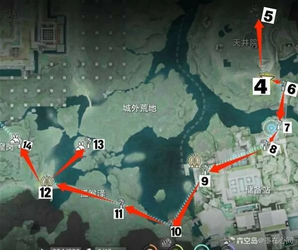 明日方舟终末地武陵滑索点位分享,明日方舟终末地武陵滑索路线推荐,明日方舟终末地,明日方舟