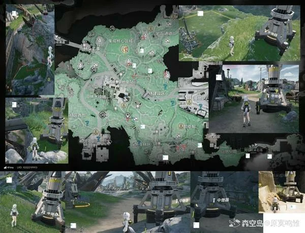 明日方舟终末地四号谷地拉线点位分享,明日方舟终末地四号谷地怎么拉线,明日方舟终末地,明日方舟