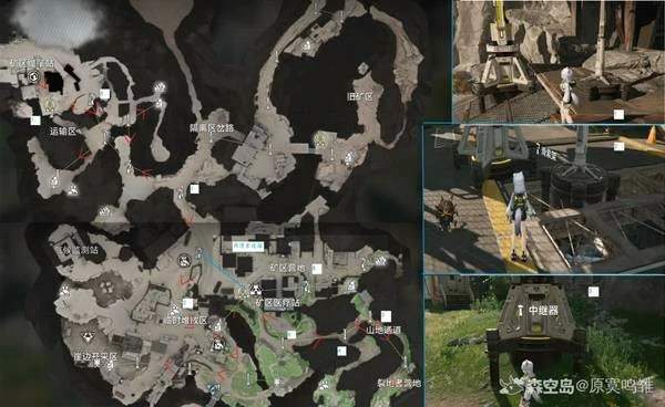 明日方舟终末地四号谷地拉线点位分享,明日方舟终末地四号谷地怎么拉线,明日方舟终末地,明日方舟