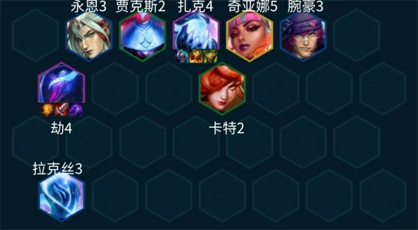 金铲铲之战电子舞曲劫阵容怎么搭配,金铲铲之战电子舞曲劫阵容搭配攻略,金铲铲之战,金铲铲之战