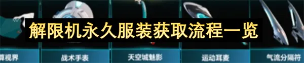 解限机永久服装获取方法,解限机免费服装怎么获取,解限机