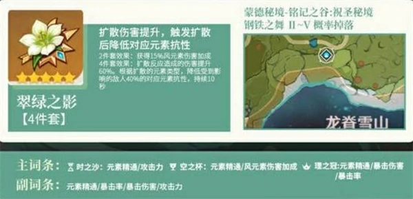 原神伊法圣遗物怎么搭配,原神伊法圣遗物词条推荐,原神,原神
