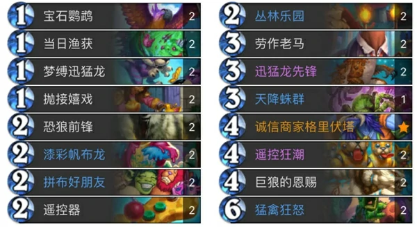 炉石传说野兽猎卡组怎么玩,炉石传说好用卡组推荐,炉石传说,炉石传说