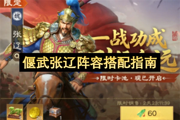 偃武张辽阵容搭配推荐,偃武张辽阵容怎么搭配,偃武