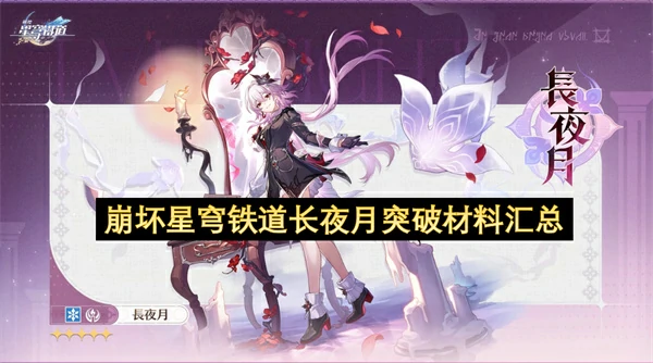 崩坏星穹铁道长夜月突破材料一览,崩坏星穹铁道长夜月突破材料有哪些,崩坏星穹铁道,星穹铁道