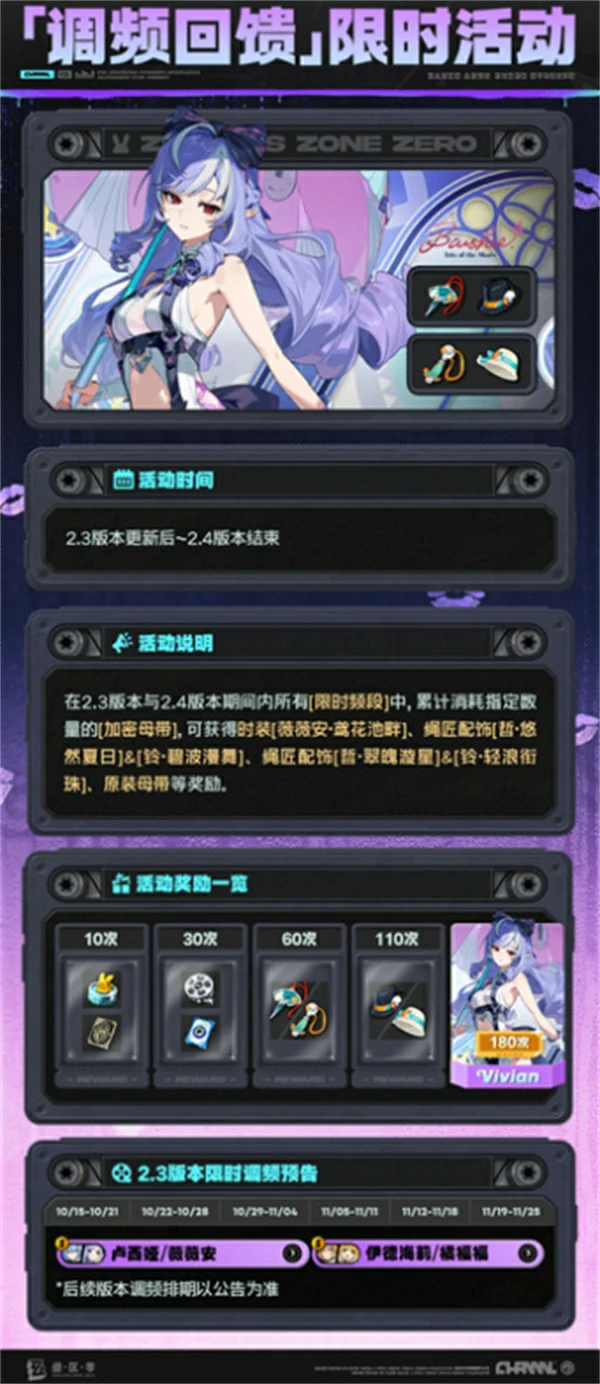 绝区零薇薇安泳装怎么获取,绝区零薇薇安泳装获取方法,绝区零,绝区零