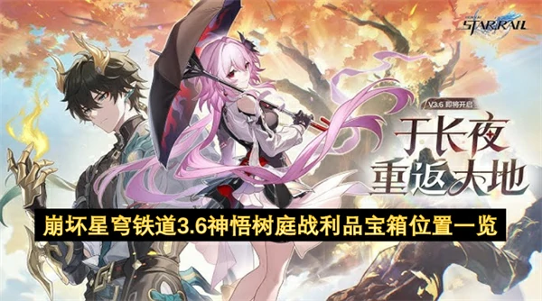 崩坏星穹铁道3.6神悟树庭战利品宝箱位置汇总,崩坏星穹铁道3.6神悟树庭战利品宝箱收集攻略,崩坏星穹铁道,星穹铁道