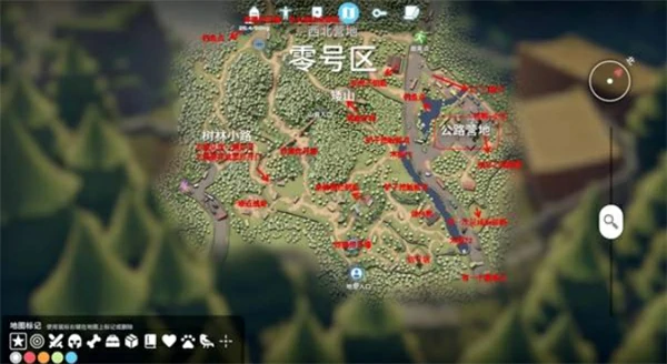 逃离鸭科夫高效搜刮捡垃圾指南,逃离鸭科夫零号区地图重要点位标注,逃离鸭科夫