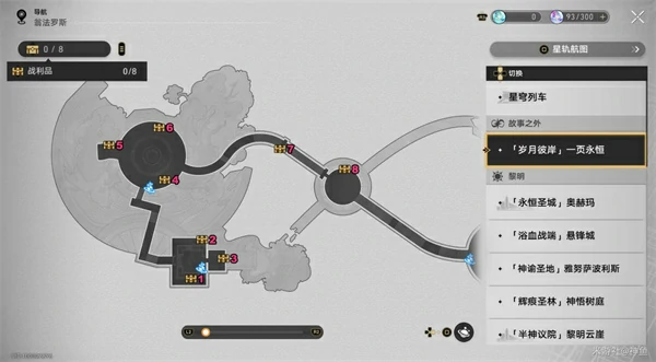 崩坏星穹铁道岁月彼岸一页永恒战利品全收集攻略,崩坏星穹铁道,星穹铁道