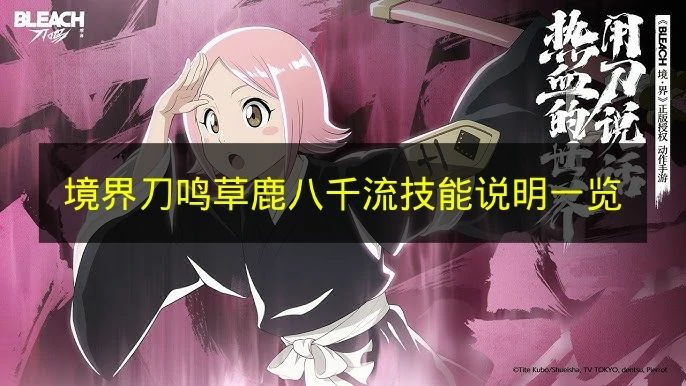 境界刀鸣草鹿八千流技能是什么,境界刀鸣草鹿八千流强度,境界刀鸣