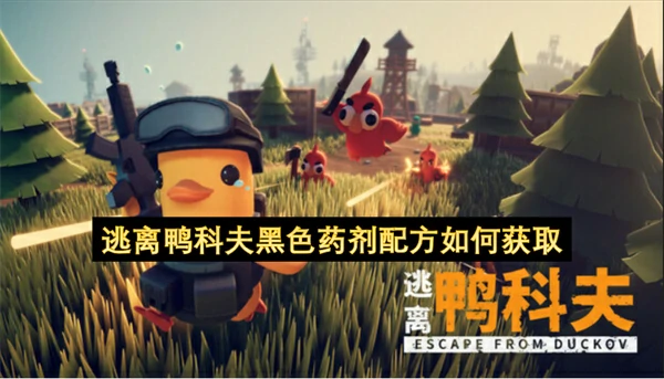 逃离鸭科夫黑色药剂配方获取方法,逃离鸭科夫黑色药剂配方怎么获得,逃离鸭科夫