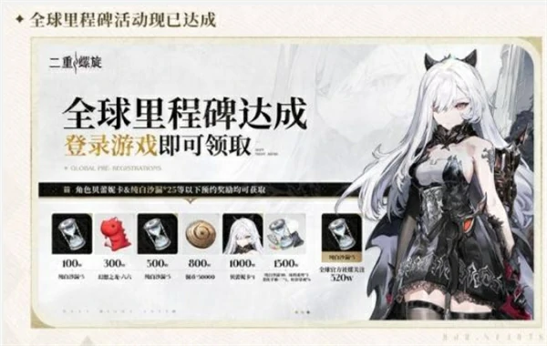 二重螺旋公测福利一览,二重螺旋公测兑换码分享,二重螺旋