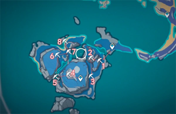 原神月之二版本虹滴晶全收集攻略原神月之二版本虹滴晶全收集指南原神原神