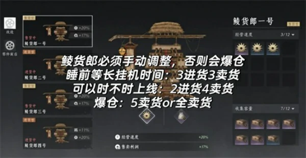 燕云十六声鲮货郎卖货利益最大化攻略,燕云十六声鲮货郎怎么赚钱,燕云十六声,燕云十六声