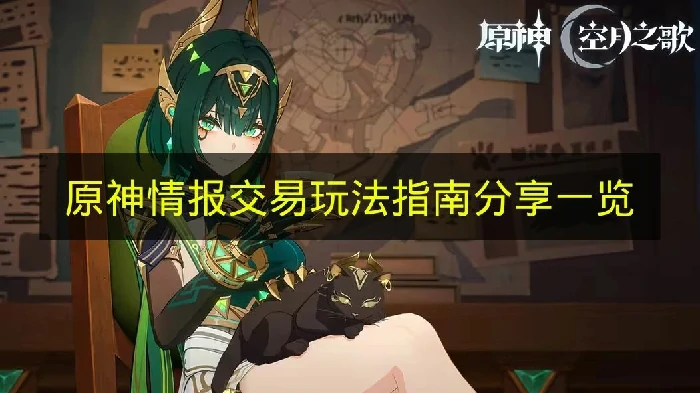 原神情报交易内容是什么,原神情报交易奖励,原神,原神