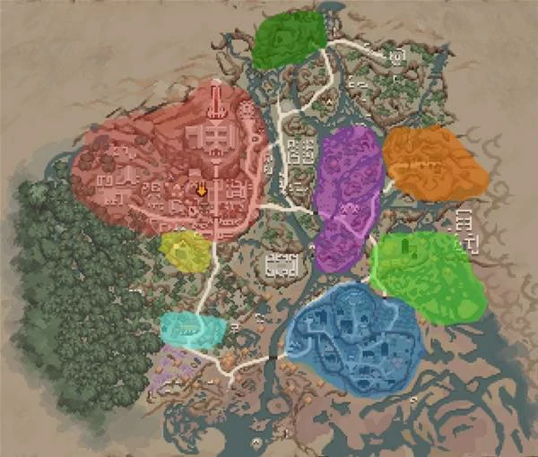 困兽之国地图怎么获得,困兽之国区域分析,困兽之国