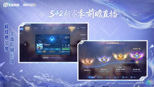 王者荣耀S42新赛季巅峰赛系统优化有哪些,王者荣耀S42巅峰赛,王者荣耀,王者荣耀