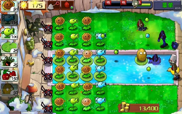 植物大战僵尸重植版游戏截图