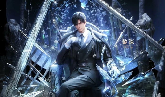 恋与深空与古茗联名活动宣传图