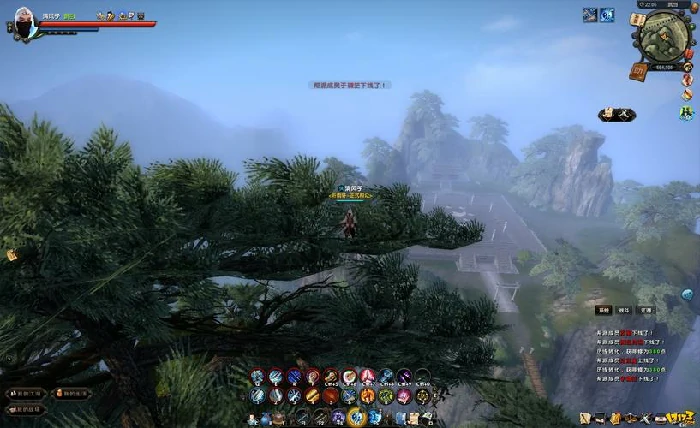 少林棍法施展图