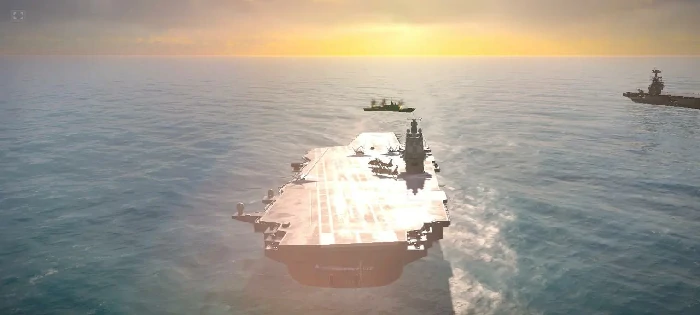 现代战舰游戏画面