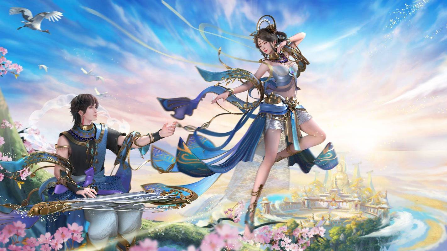 诛仙手游时装展示图