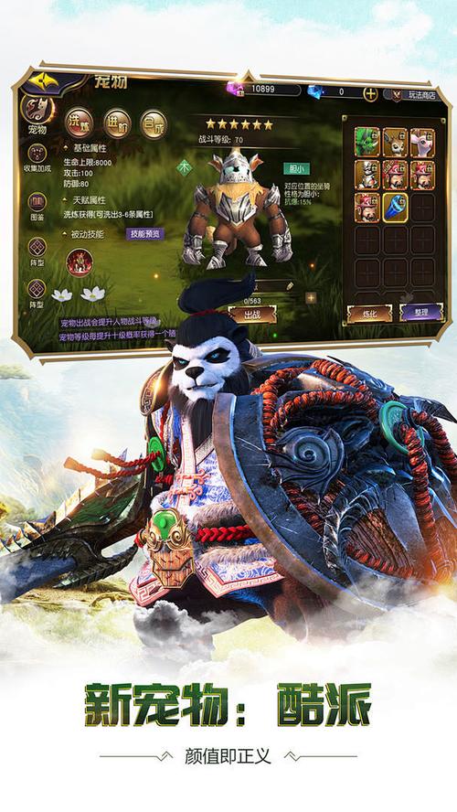 充值界面示意图