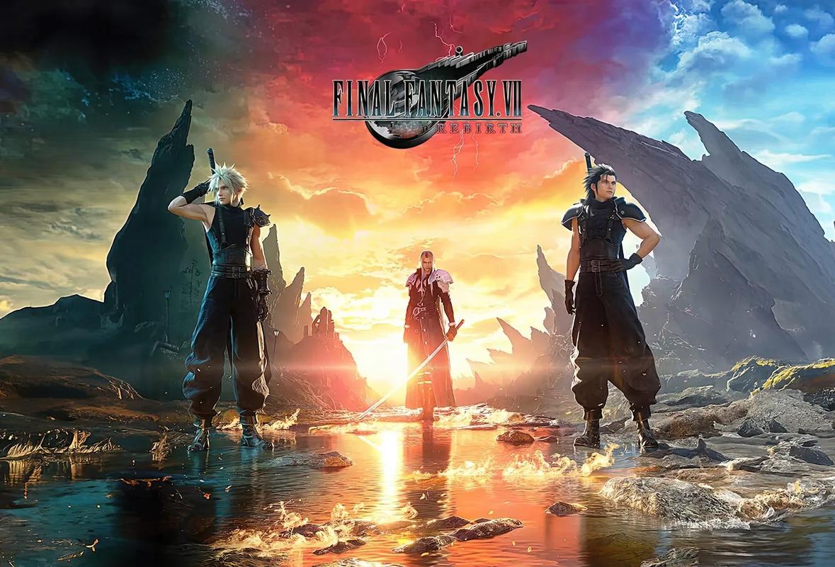 最终幻想7角色3D美图