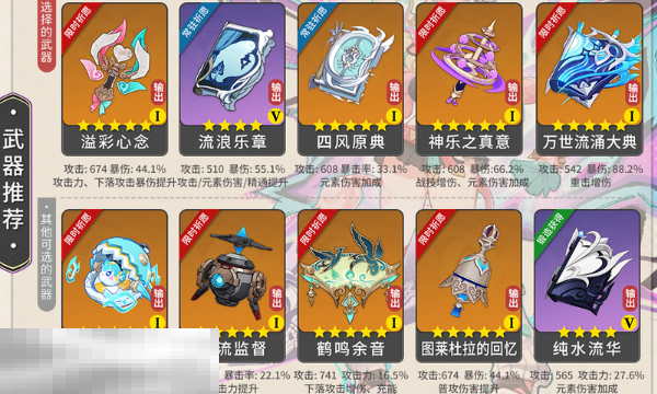 原神瓦雷莎武器,原神,原神