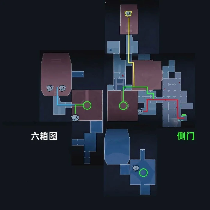 超自然行动组昆仑秘境极限地图小抄,超自然行动组昆仑秘境极限侧门在上,超自然行动组昆仑秘境极限
