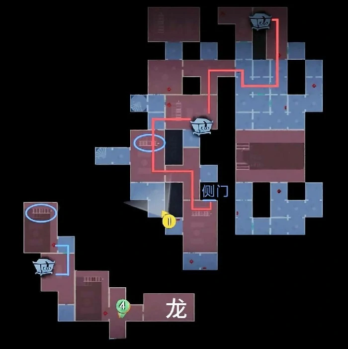 超自然行动组古城,超自然行动组古城地图小抄,超自然行动组古城困难地图小抄