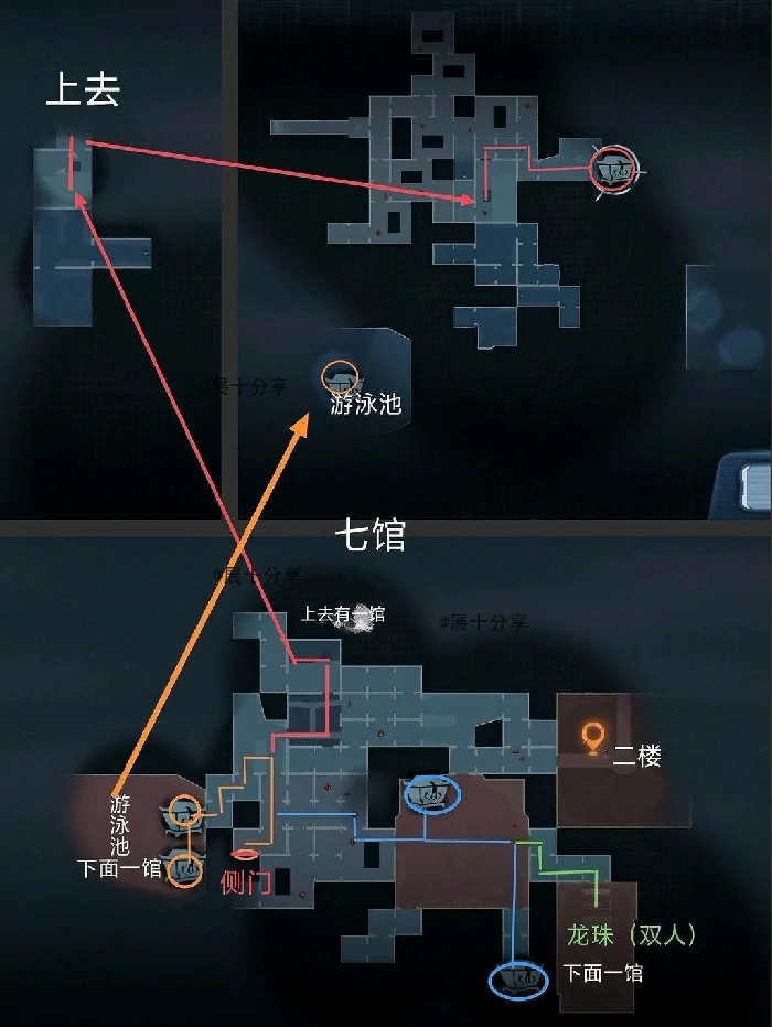 超自然行动组侧门在下地图小抄,超自然行动组昆仑秘境极限侧门在下,超自然行动组昆仑秘境