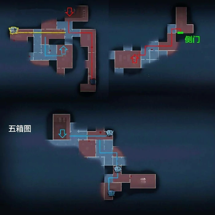 超自然行动组L形小抄分享,超自然行动组L形全地图小抄,超自然行动组L形小抄