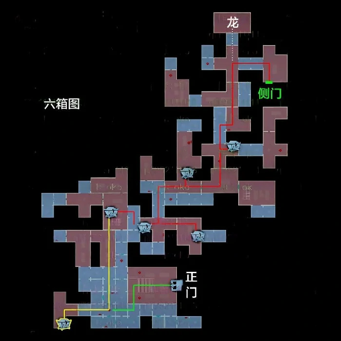 超自然行动组L形小抄分享,超自然行动组L形全地图小抄,超自然行动组L形小抄